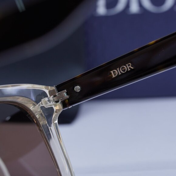 Dior DIORBLACKSUIT S10I 78F0 Square Sunglasses - Beige / Brown main image 4